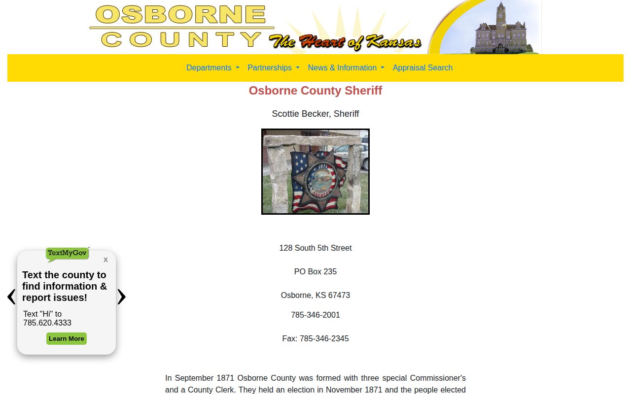 Osborne County Jail released inmate records source
